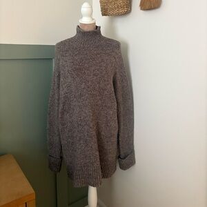 Vero Moda Gray Turtleneck Sweater